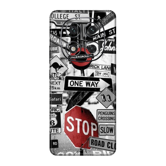 Global Urban Sign Bomb Mobile Skin For Redmi Note 14 Pro 5g