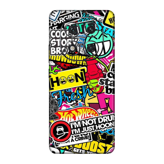 Hoonigan Sticker Bomb Mobile Skin For Redmi Note 14 Pro 5g