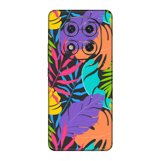 Neon Jungle Leaves Mobile Skin For Redmi Note 14 Pro 5g