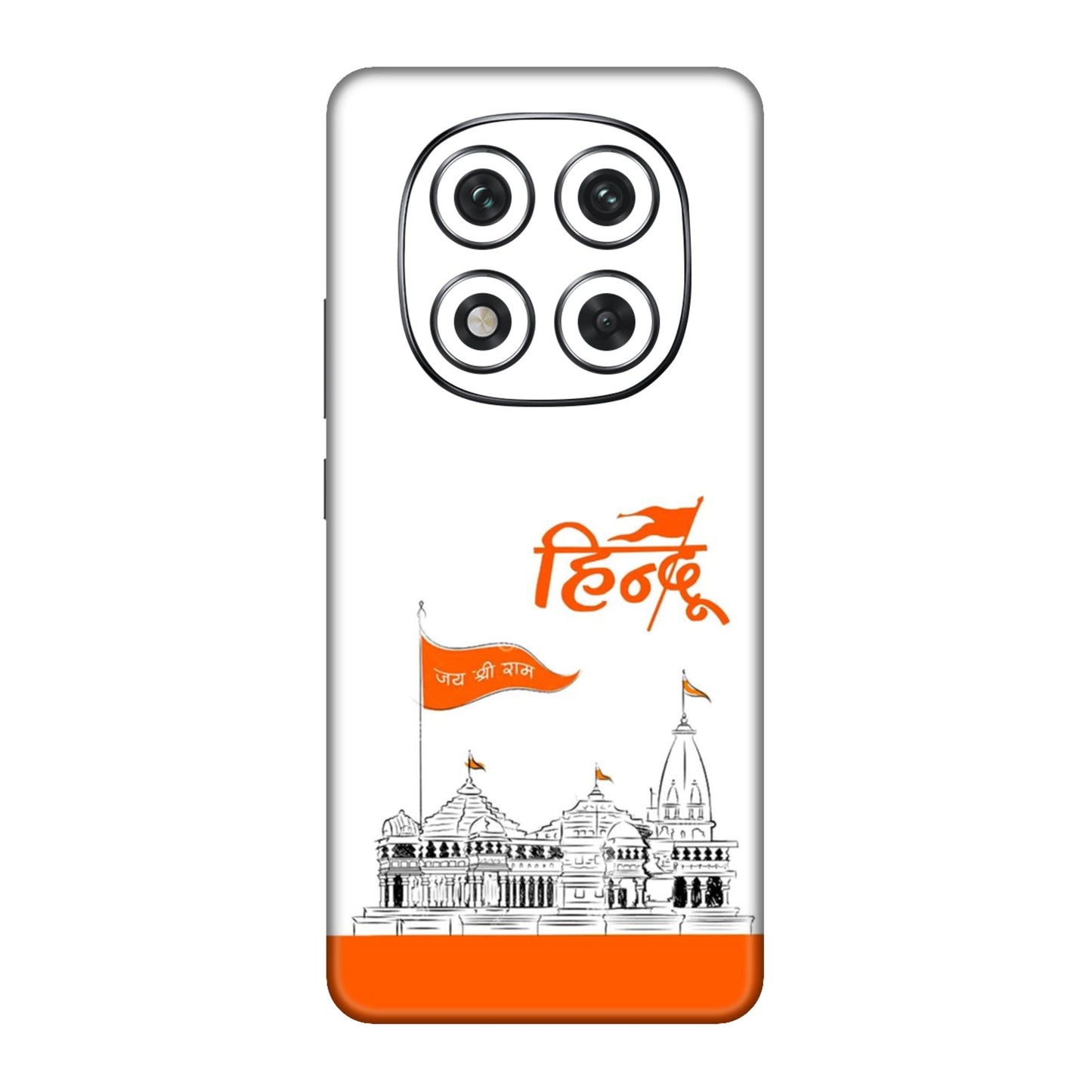 Ayodhya Temple Sketch Mobile Skin For Redmi Note 14 Pro 5g