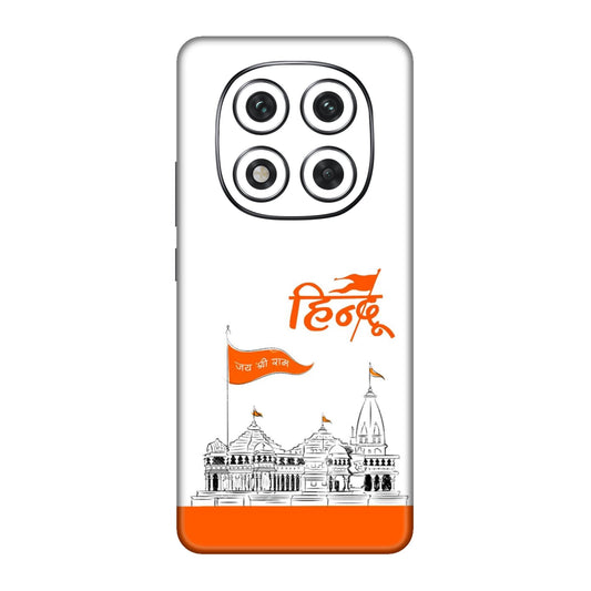 Ayodhya Temple Sketch Mobile Skin For Redmi Note 14 Pro 5g
