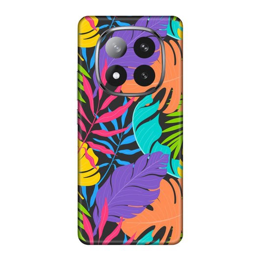Neon Jungle Leaves Mobile Skin For Redmi Note 14 Pro Plus 5g