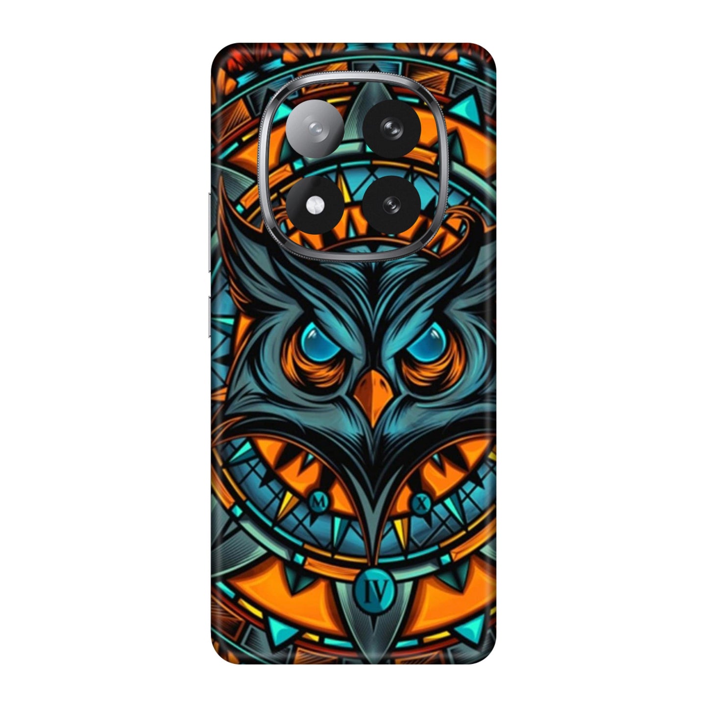 Spirit Owl Mandala Mobile Skin For Redmi Note 14 Pro Plus 5g