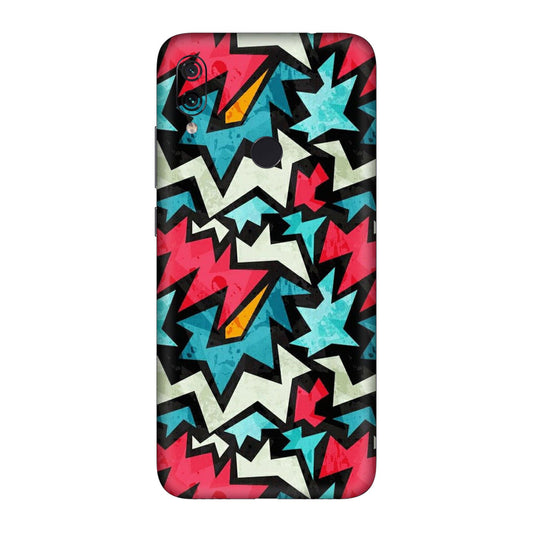 Abstract Urban Energy Mobile Skin For Redmi Note 7