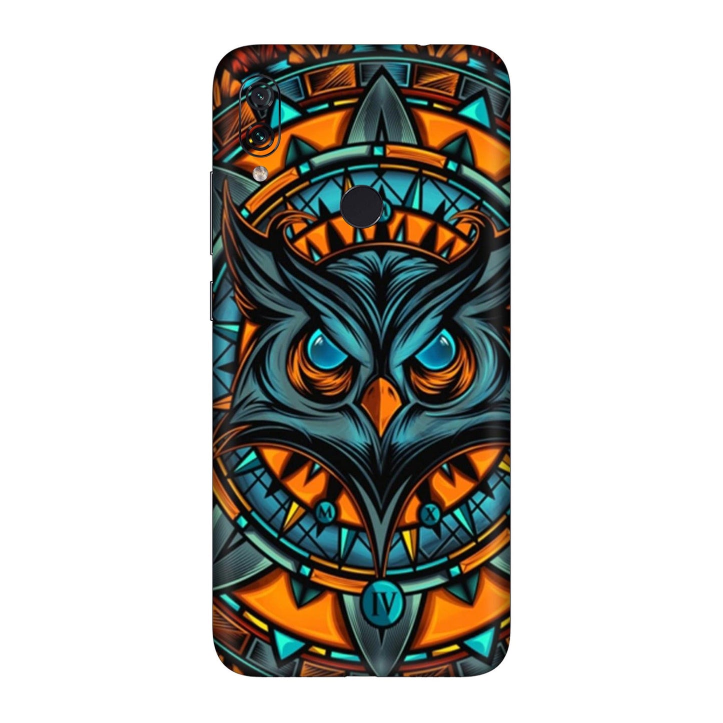 Spirit Owl Mandala Mobile Skin For Redmi Note 7
