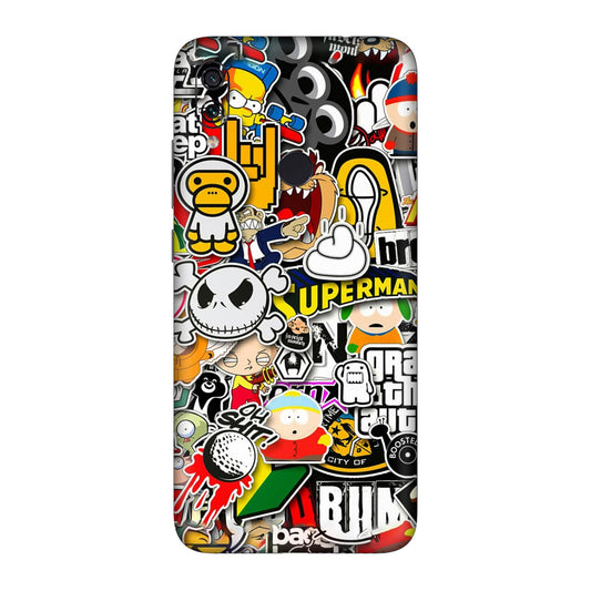 Sukuna Tongue Out Energy Mobile Skin For Redmi Note 7