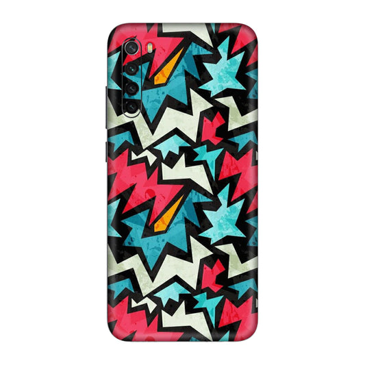 Abstract Urban Energy Mobile Skin For Redmi Note 8