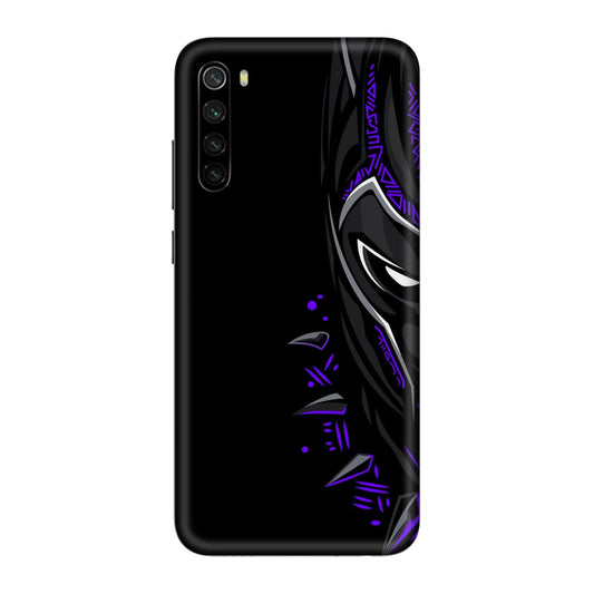 Neon Vibe Cat Mobile Skin For Redmi Note 8