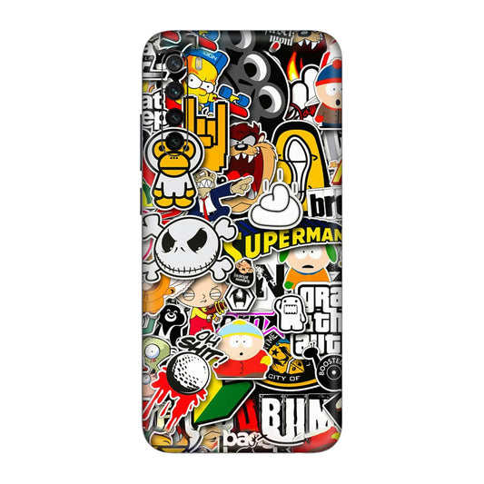 Sukuna Tongue Out Energy Mobile Skin For Redmi Note 8