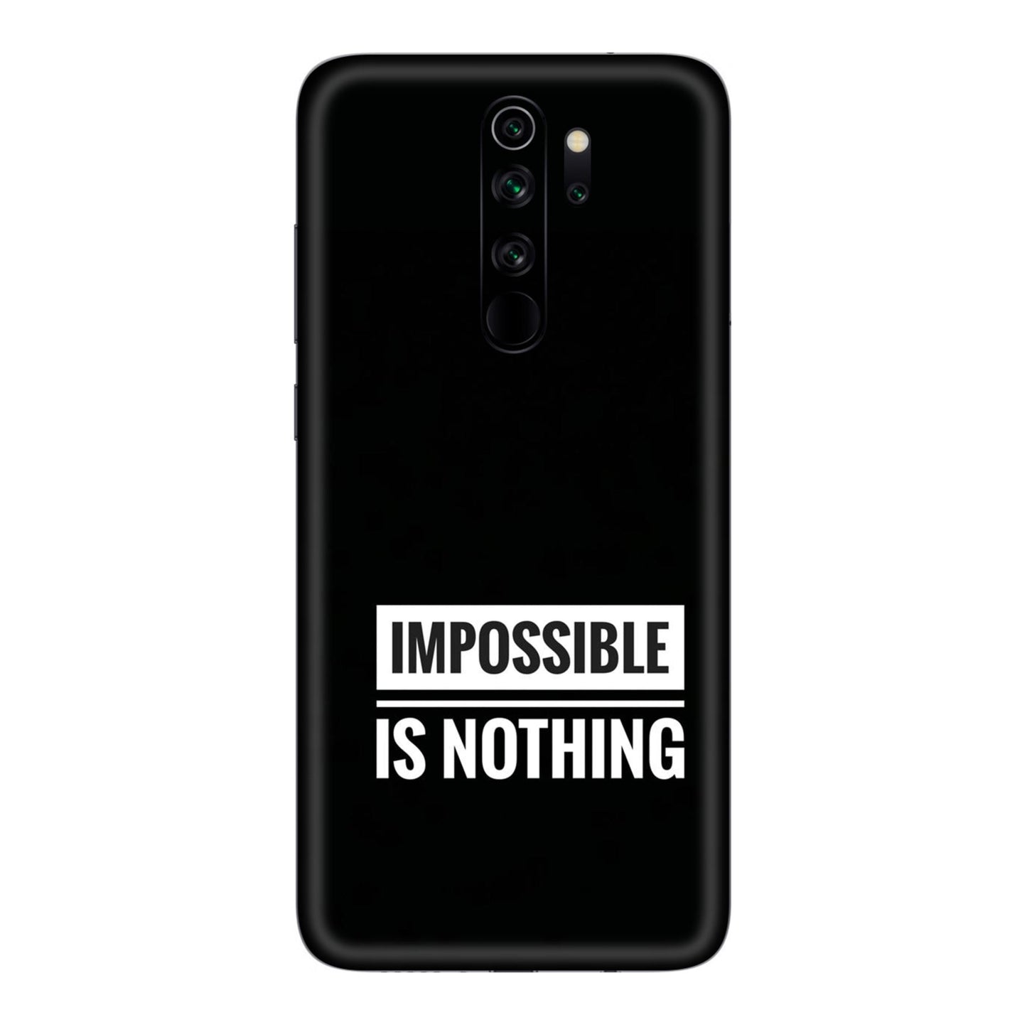 Motivational Text Mobile Skin For Redmi Note 8 Pro