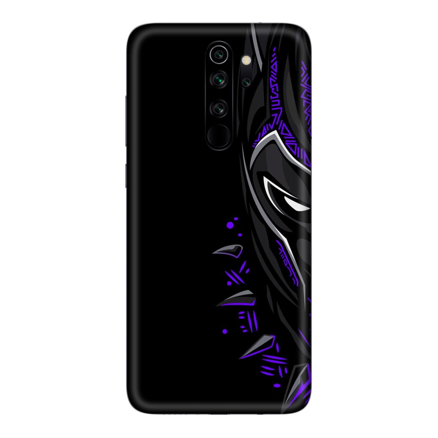 Neon Vibe Cat Mobile Skin For Redmi Note 8 Pro