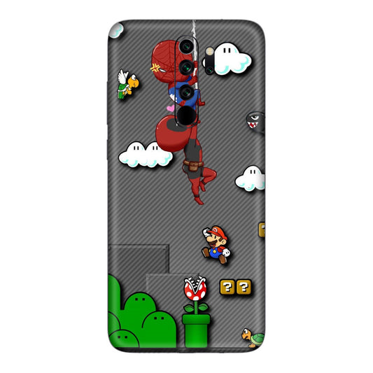 Saiyan Contrast Power Mobile Skin For Redmi Note 8 Pro