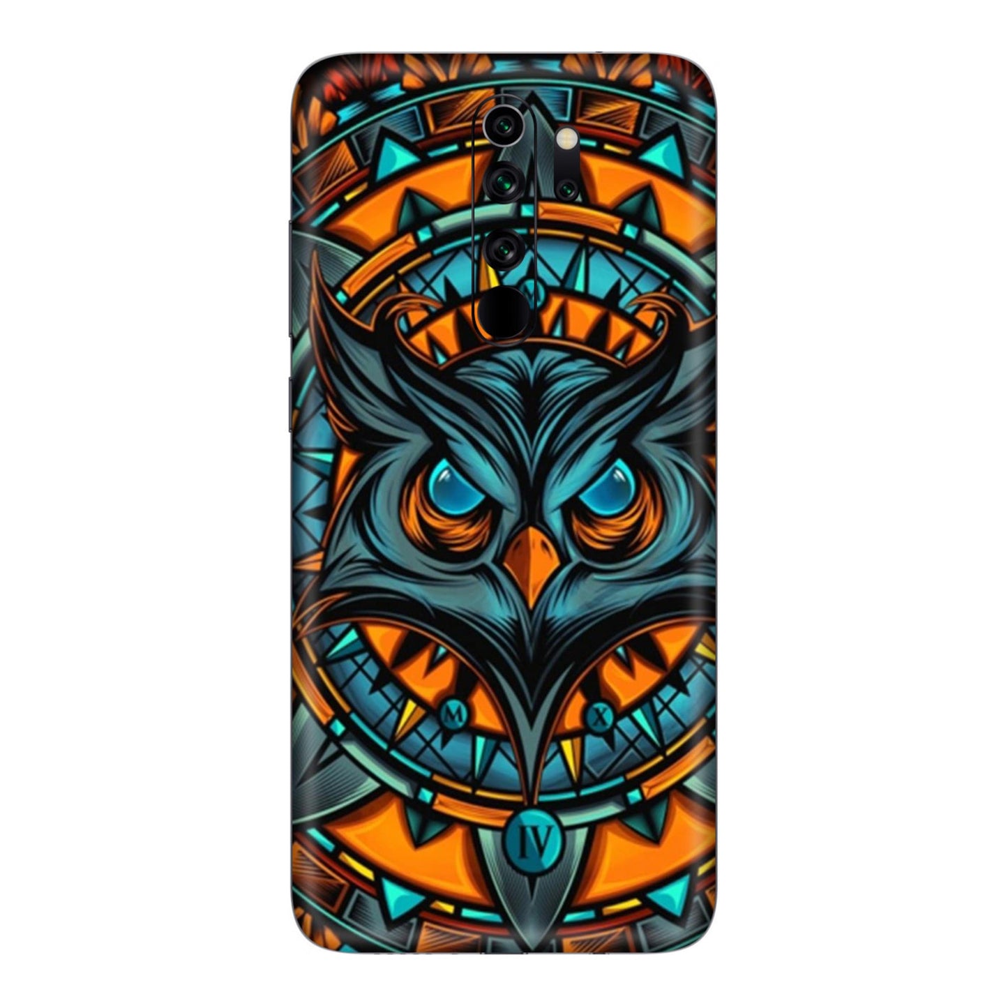 Spirit Owl Mandala Mobile Skin For Redmi Note 8 Pro