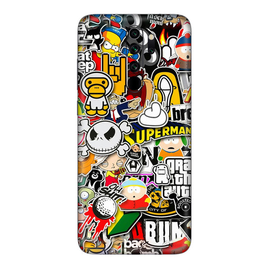 Sukuna Tongue Out Energy Mobile Skin For Redmi Note 8 Pro