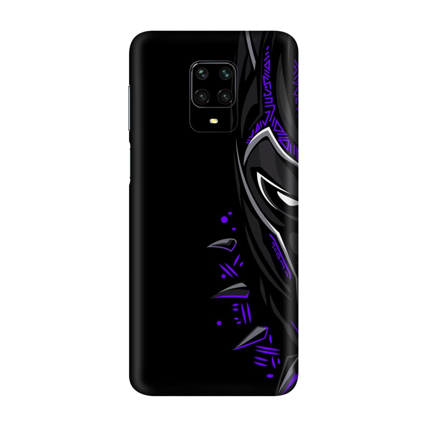 Neon Vibe Cat Mobile Skin For Redmi Note 9s