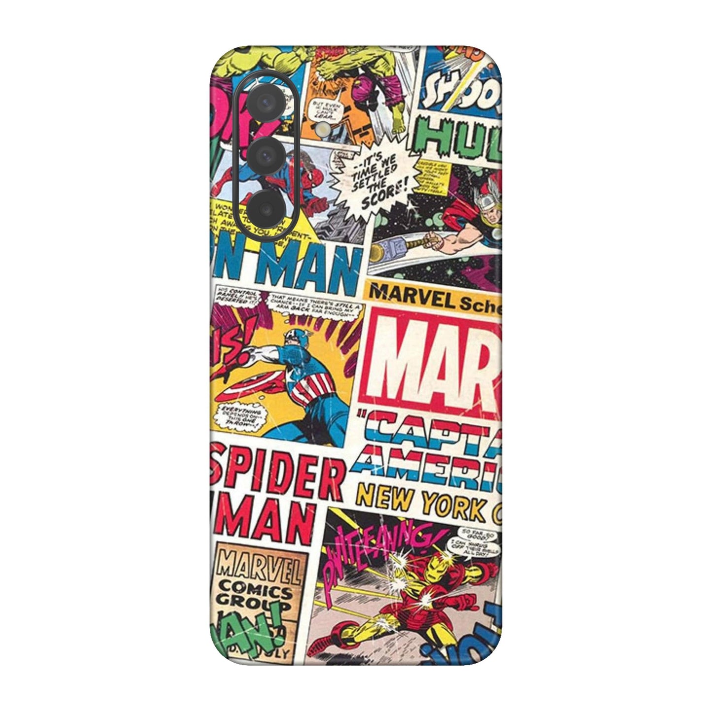 Vintage Marvel Comic Bomb Mobile Skin For Samsung Galaxy A26 5g