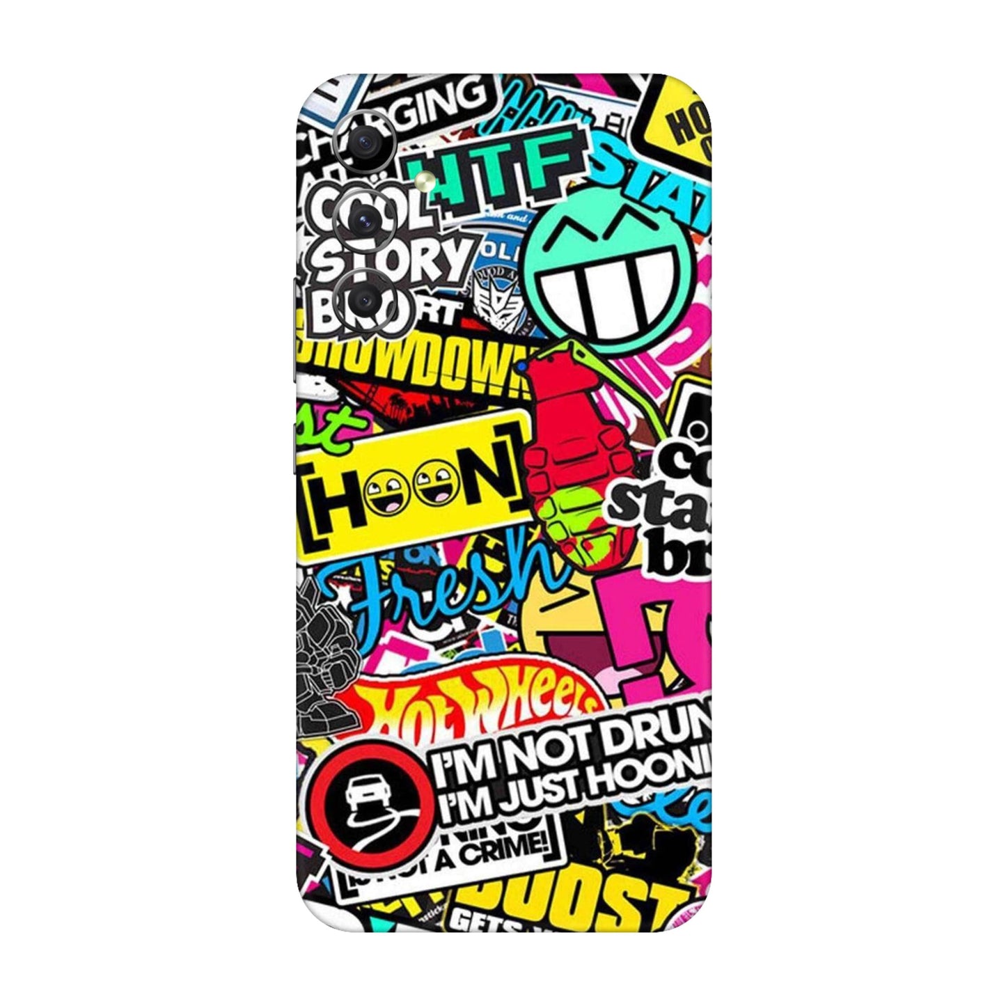 Hoonigan Sticker Bomb Mobile Skin For Samsung Galaxy A34 5g