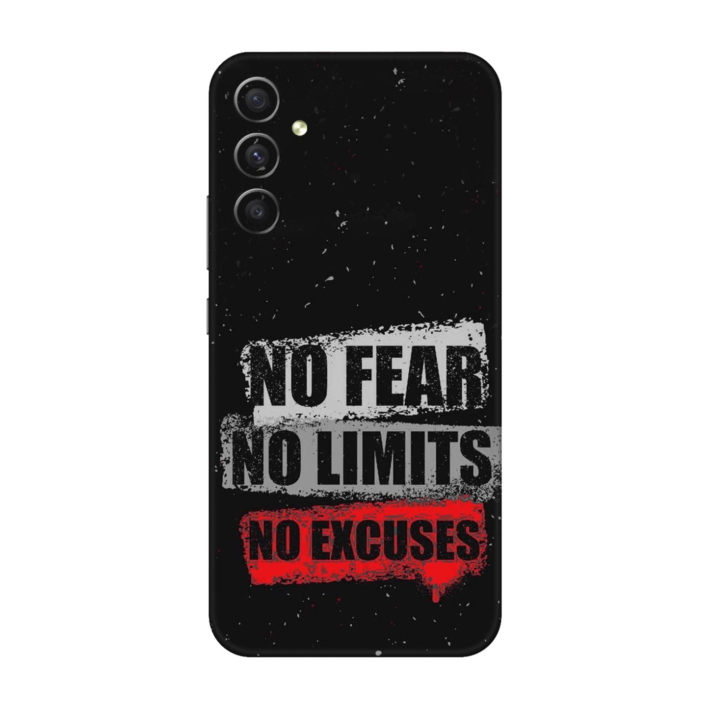 No Fear No Limits Mobile Skin For Samsung Galaxy A34 5g