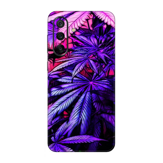 Neon Purple Herb Mobile Skin For Samsung Galaxy A36 5g