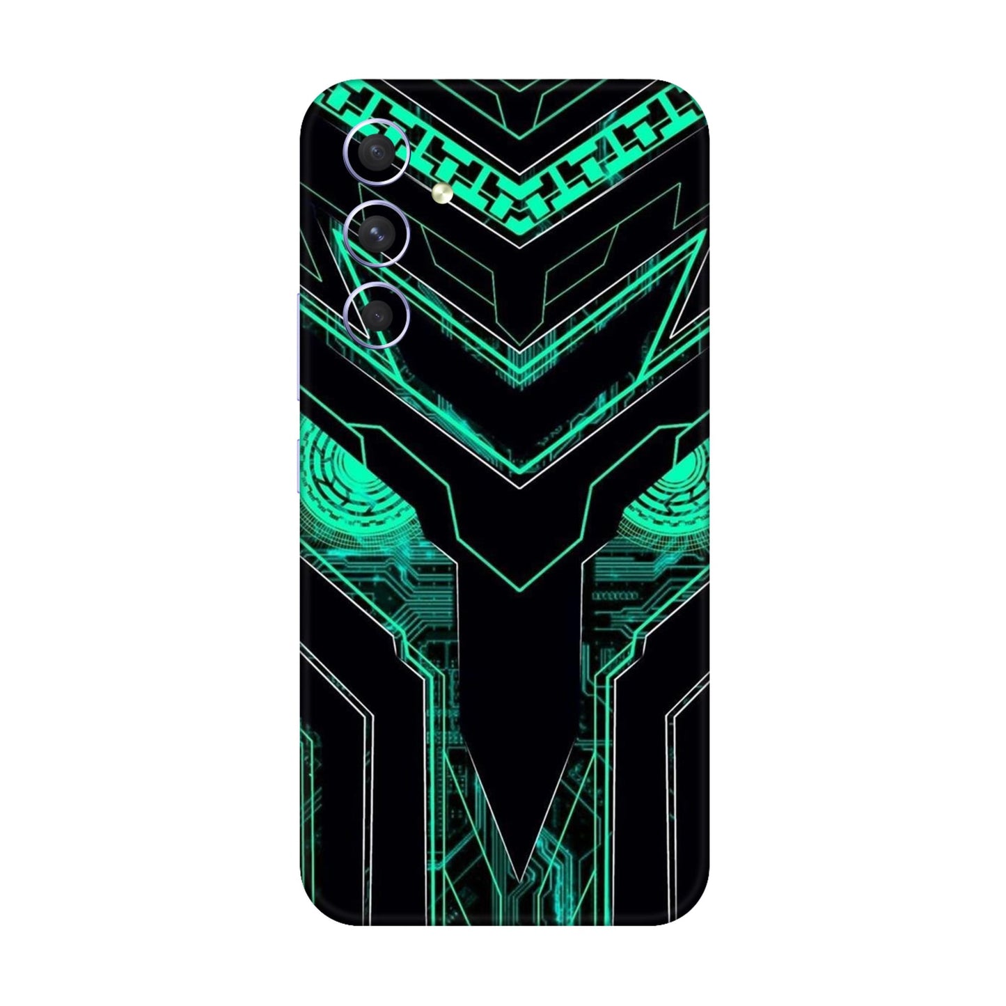Neon Circuit Predator Mobile Skin For Samsung Galaxy A54 5g