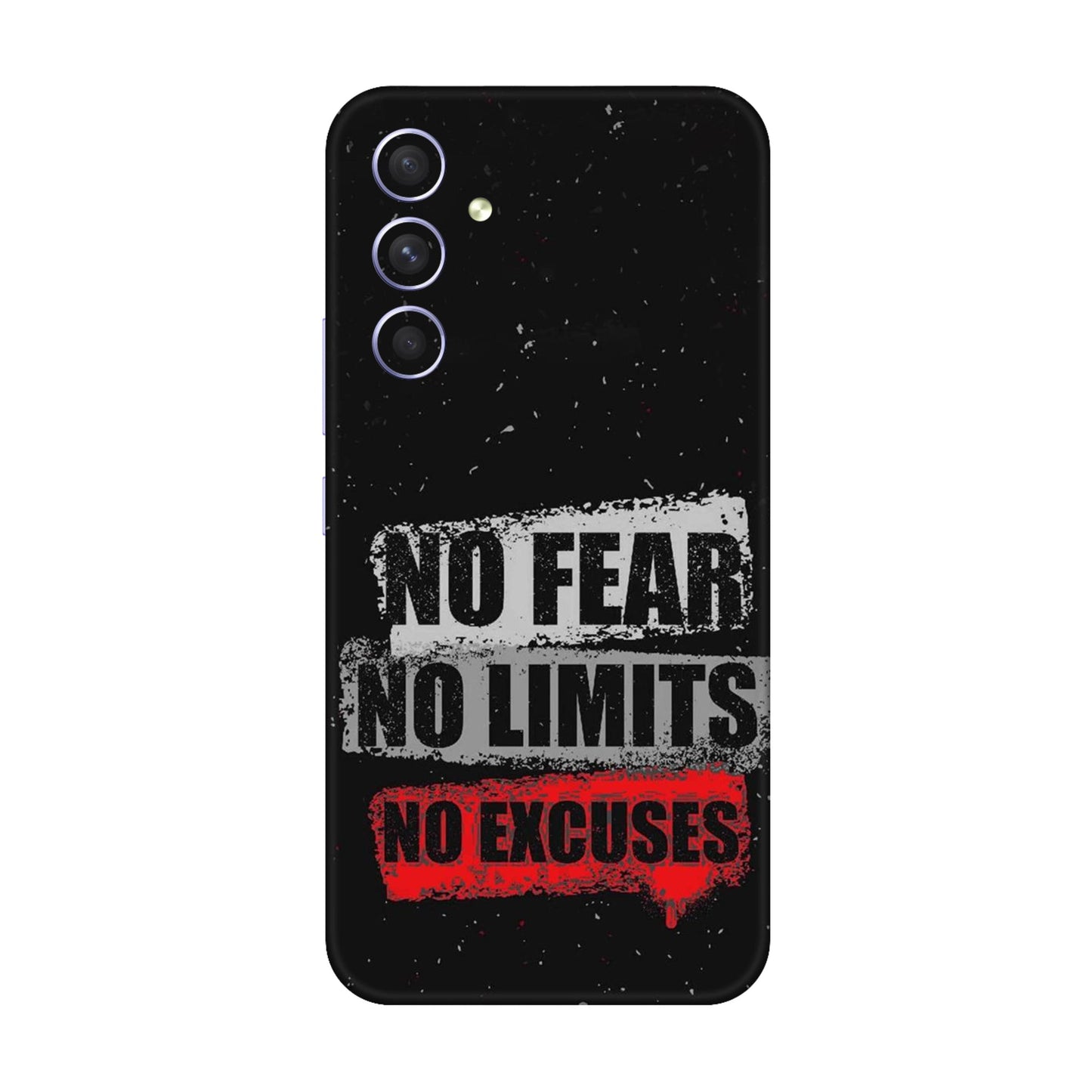 No Fear No Limits Mobile Skin For Samsung Galaxy A54 5g