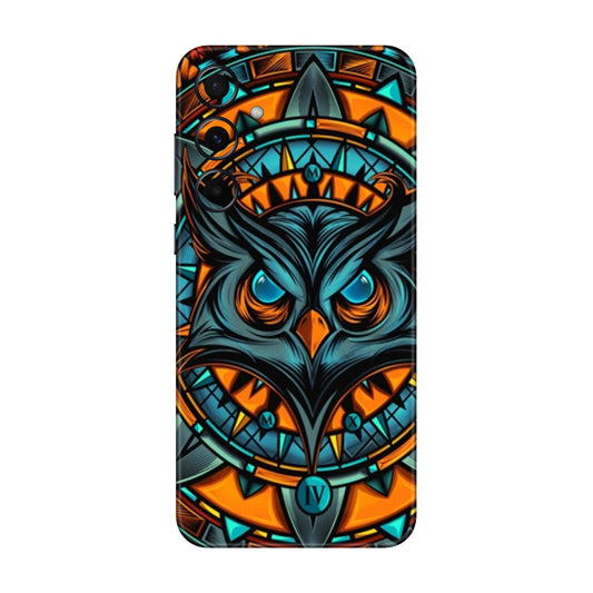 Spirit Owl Mandala Mobile Skin For Samsung Galaxy A55 5g