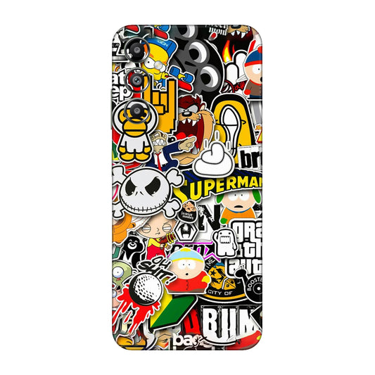 Sukuna Tongue Out Energy Mobile Skin For Samsung Galaxy F14 4g