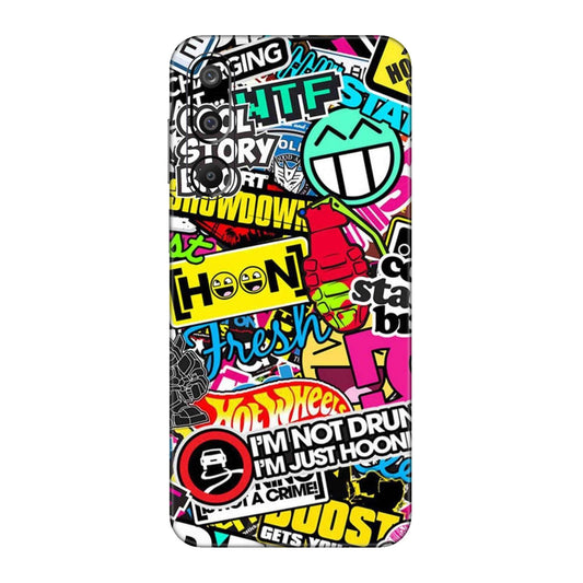 Hoonigan Sticker Bomb Mobile Skin For Samsung Galaxy F16 5g