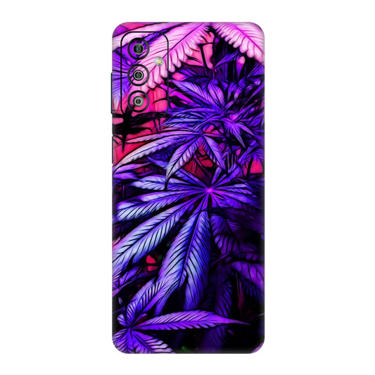 Neon Purple Herb Mobile Skin For Samsung Galaxy F23 5g