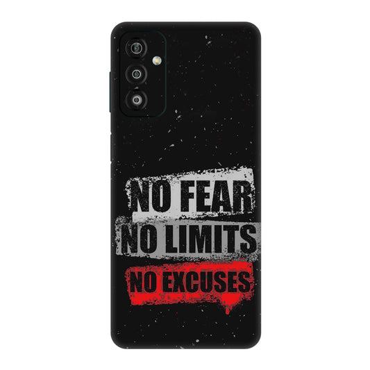 No Fear No Limits Mobile Skin For Samsung Galaxy F23 5g
