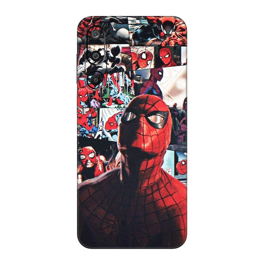 Vintage Spider Man Collage Mobile Skin For Samsung Galaxy M16 5g