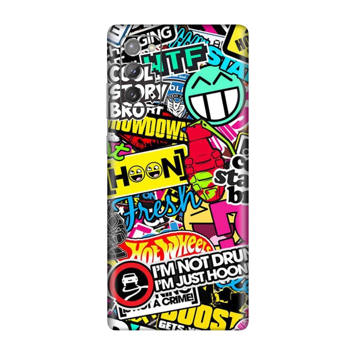 Hoonigan Sticker Bomb Mobile Skin For Samsung Galaxy Note 20