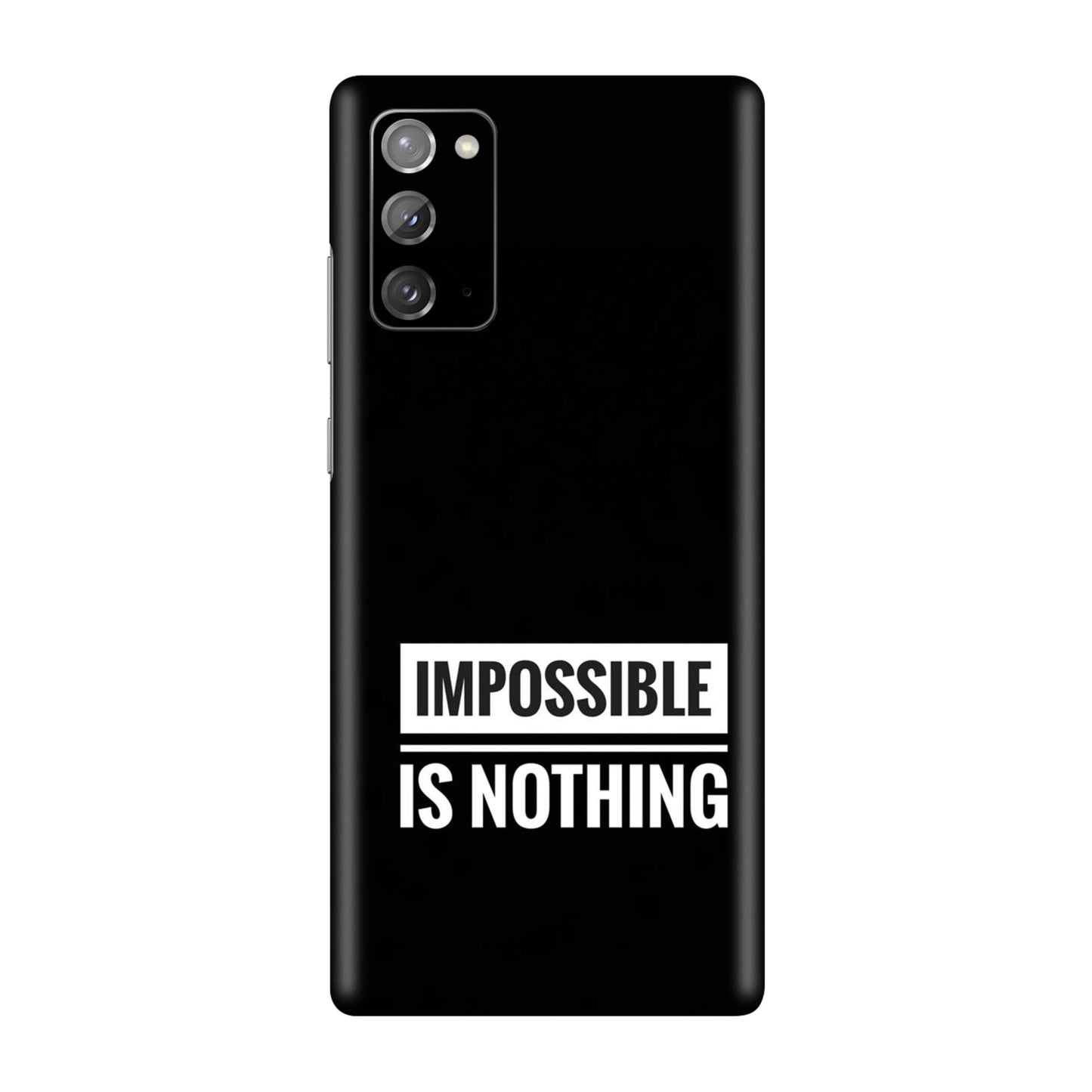 Motivational Text Mobile Skin For Samsung Galaxy Note 20