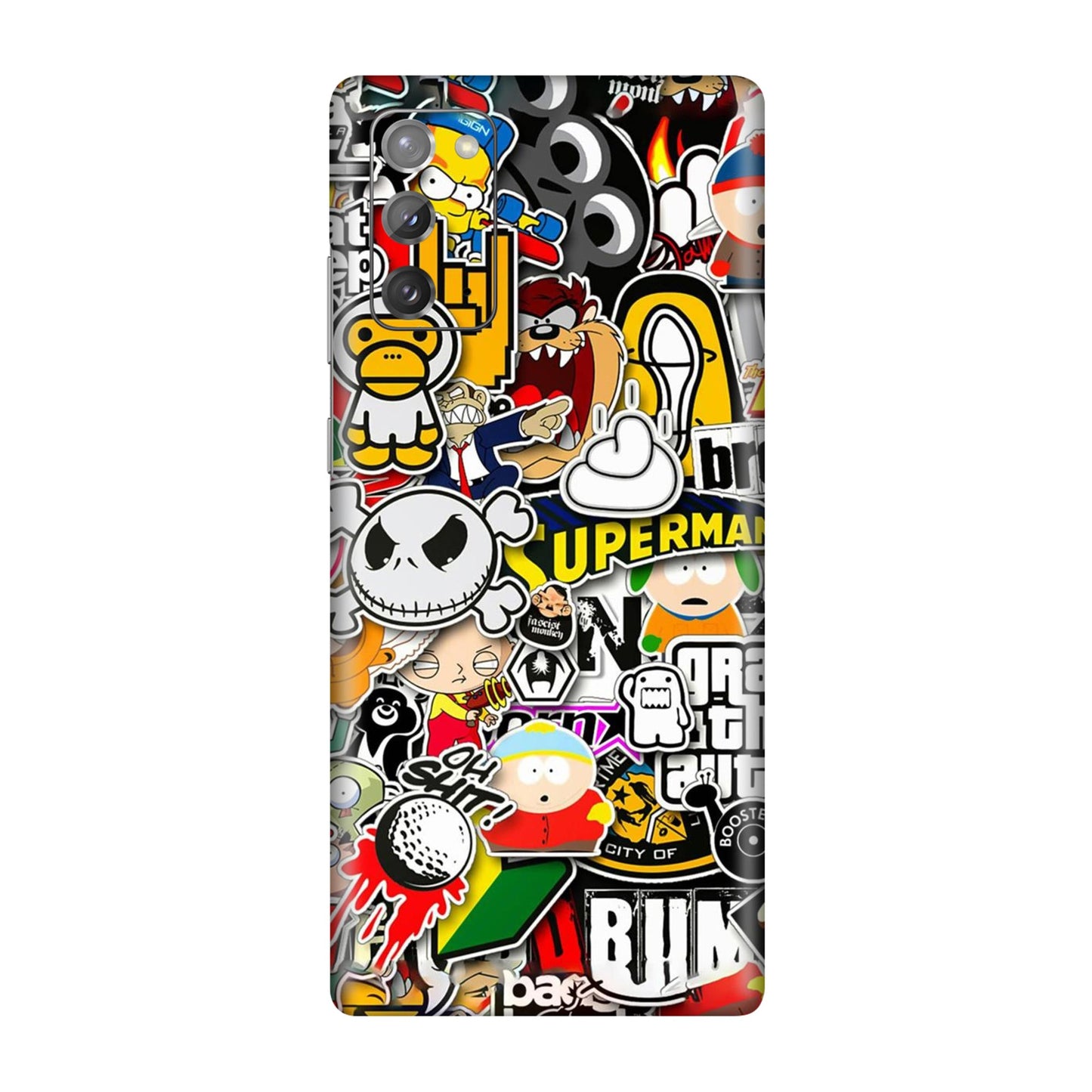 Sukuna Tongue Out Energy Mobile Skin For Samsung Galaxy Note 20