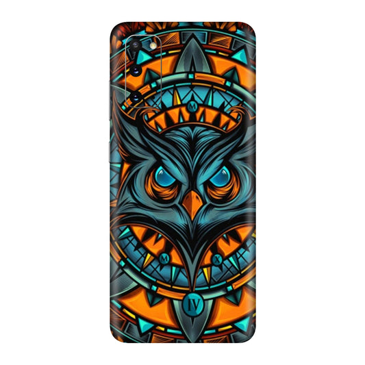 Spirit Owl Mandala Mobile Skin For Samsung Galaxy S20
