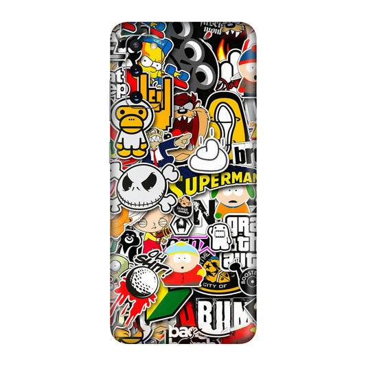 Sukuna Tongue Out Energy Mobile Skin For Samsung Galaxy S20