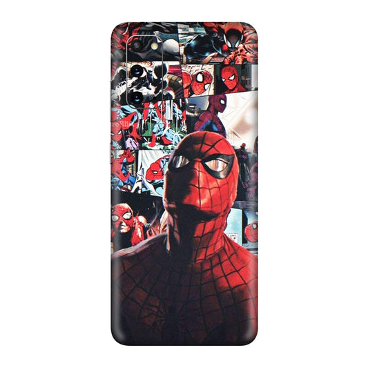 Vintage Spider Man Collage Mobile Skin For Samsung Galaxy S20