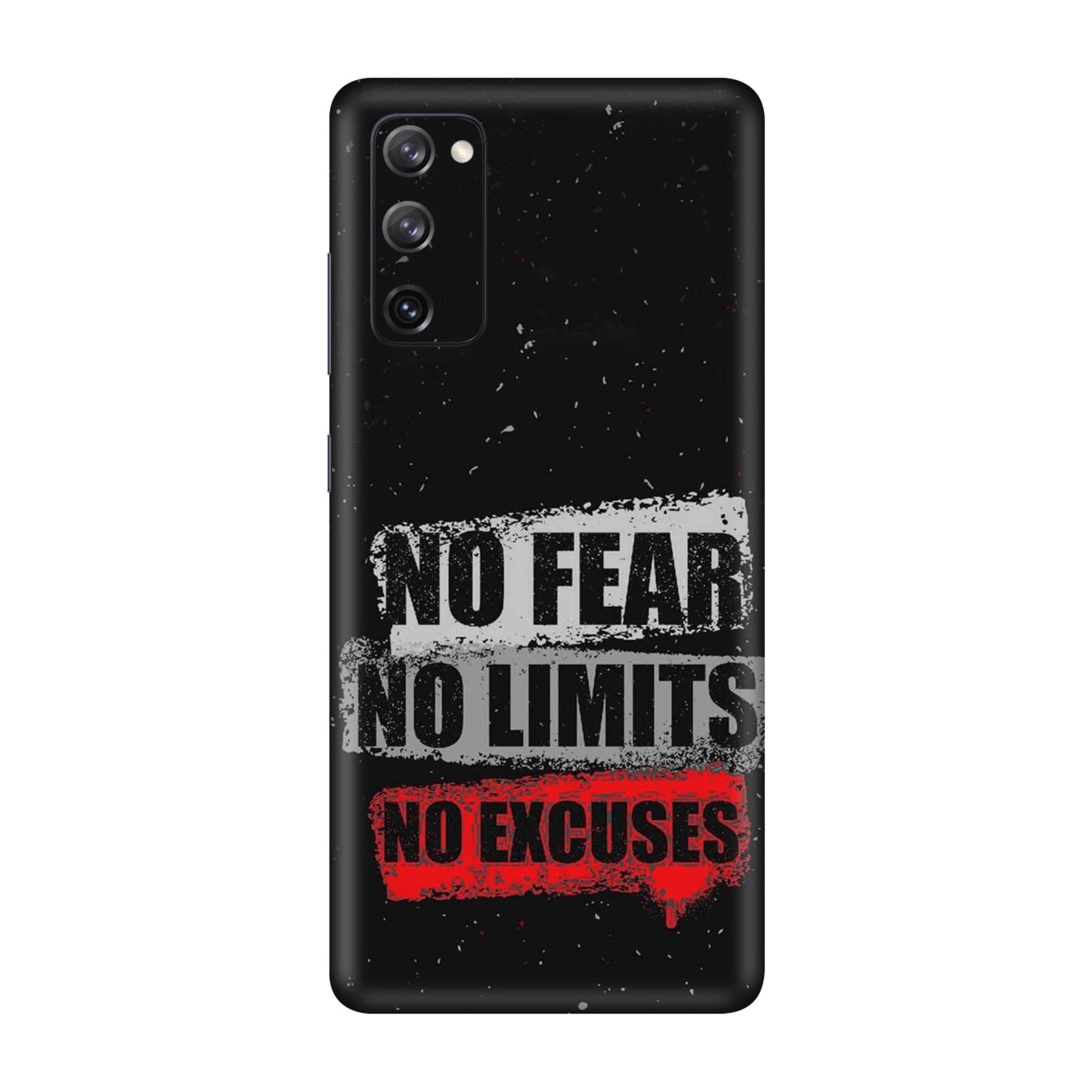 No Fear No Limits Mobile Skin For Samsung Galaxy S20 Fe