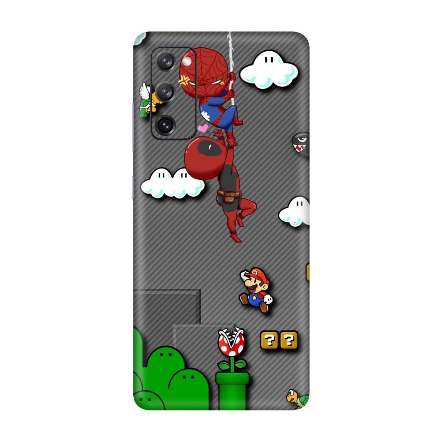 Saiyan Contrast Power Mobile Skin For Samsung Galaxy S20 Fe