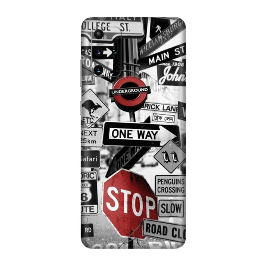 Global Urban Sign Bomb Mobile Skin For Samsung Galaxy S20 Plus