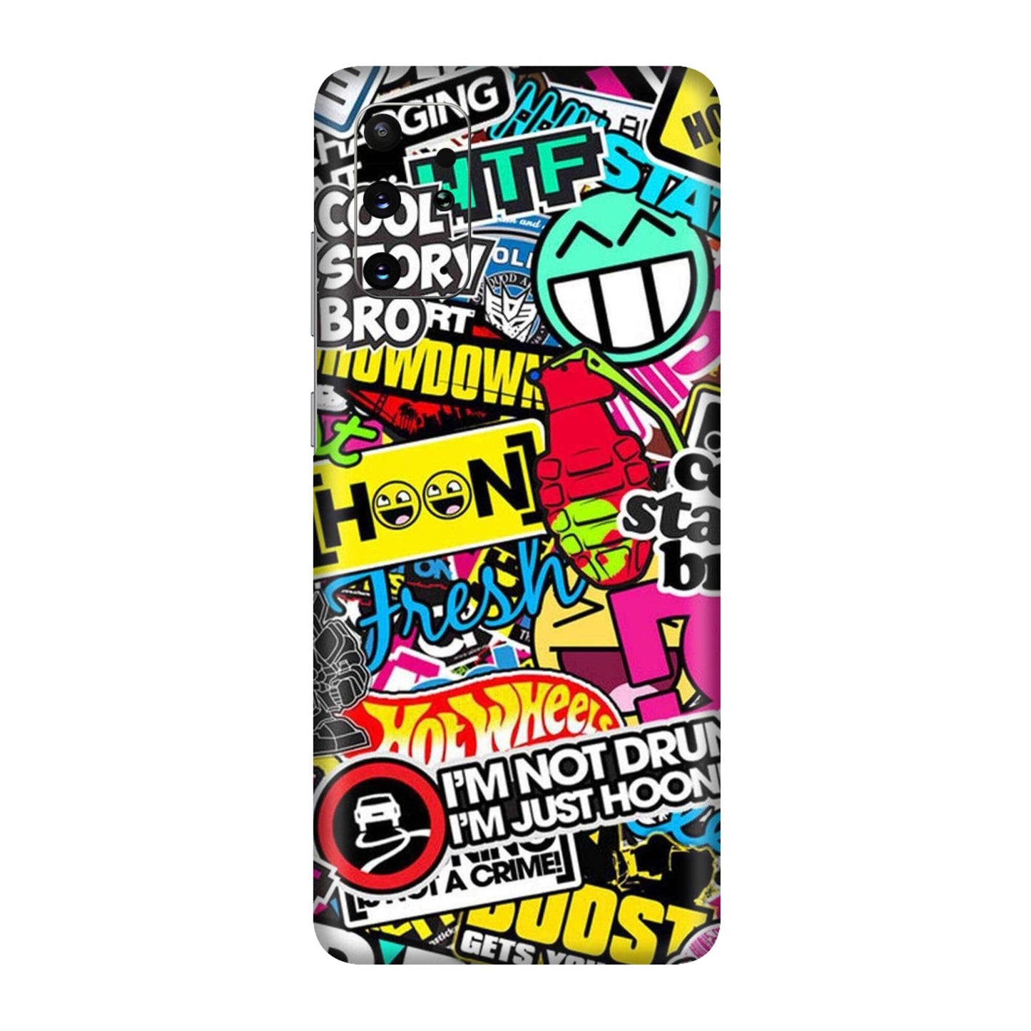 Hoonigan Sticker Bomb Mobile Skin For Samsung Galaxy S20 Plus