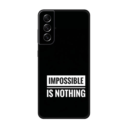 Motivational Text Mobile Skin For Samsung Galaxy S21 Fe 5g