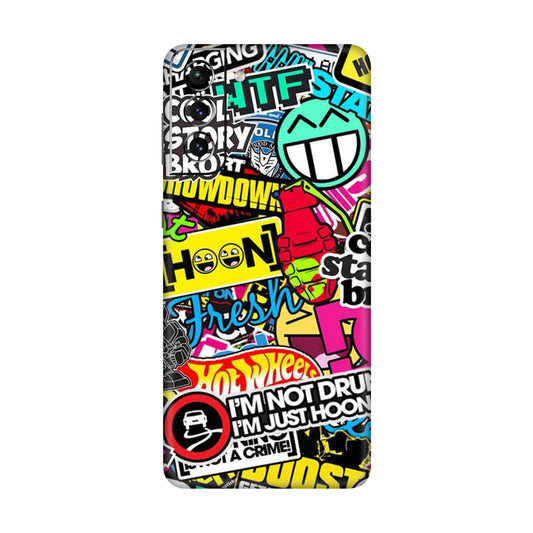 Hoonigan Sticker Bomb Mobile Skin For Samsung Galaxy S21 Plus 5g