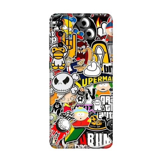 Sukuna Tongue Out Energy Mobile Skin For Samsung Galaxy S21 Plus 5g