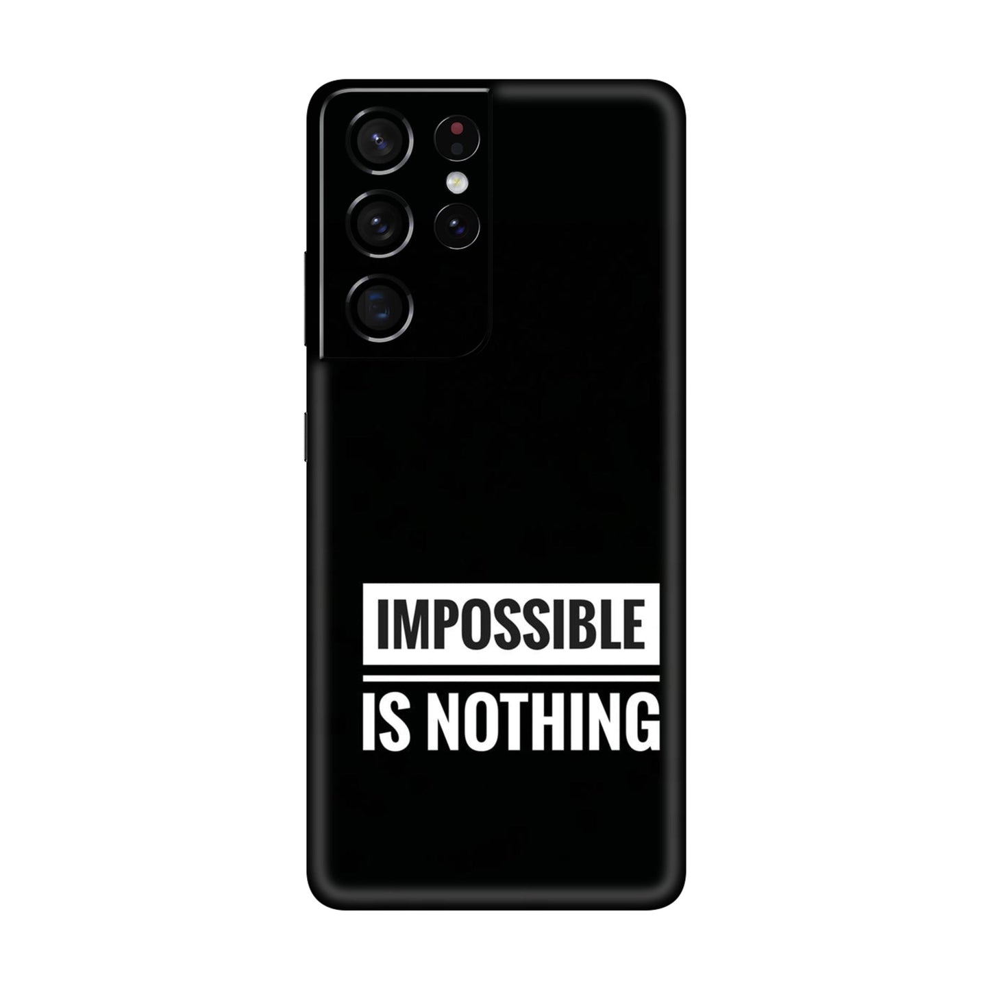 Motivational Text Mobile Skin For Samsung Galaxy S21 Ultra 5g