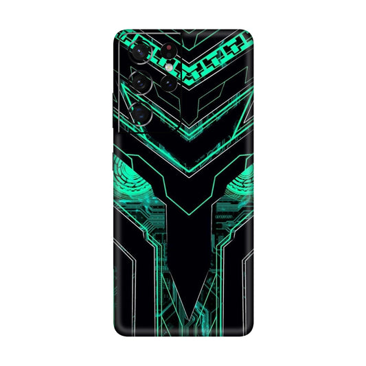 Neon Circuit Predator Mobile Skin For Samsung Galaxy S21 Ultra 5g