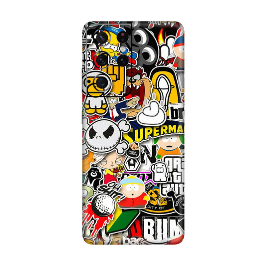 Sukuna Tongue Out Energy Mobile Skin For Samsung Galaxy S21 Ultra 5g