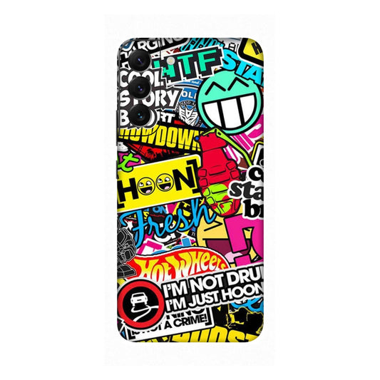 Hoonigan Sticker Bomb Mobile Skin For Samsung Galaxy S22 Plus