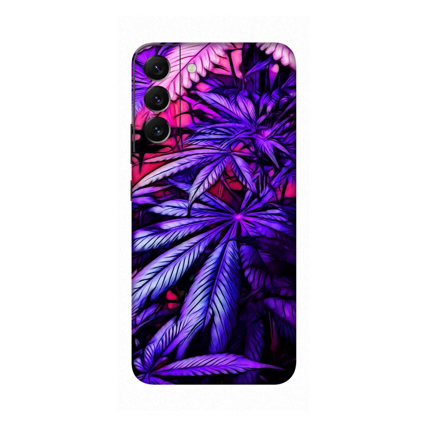 Neon Purple Herb Mobile Skin For Samsung Galaxy S22 Plus
