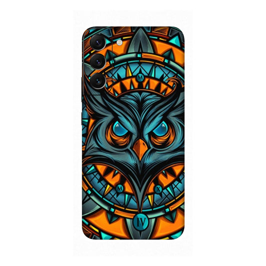 Spirit Owl Mandala Mobile Skin For Samsung Galaxy S22 Plus